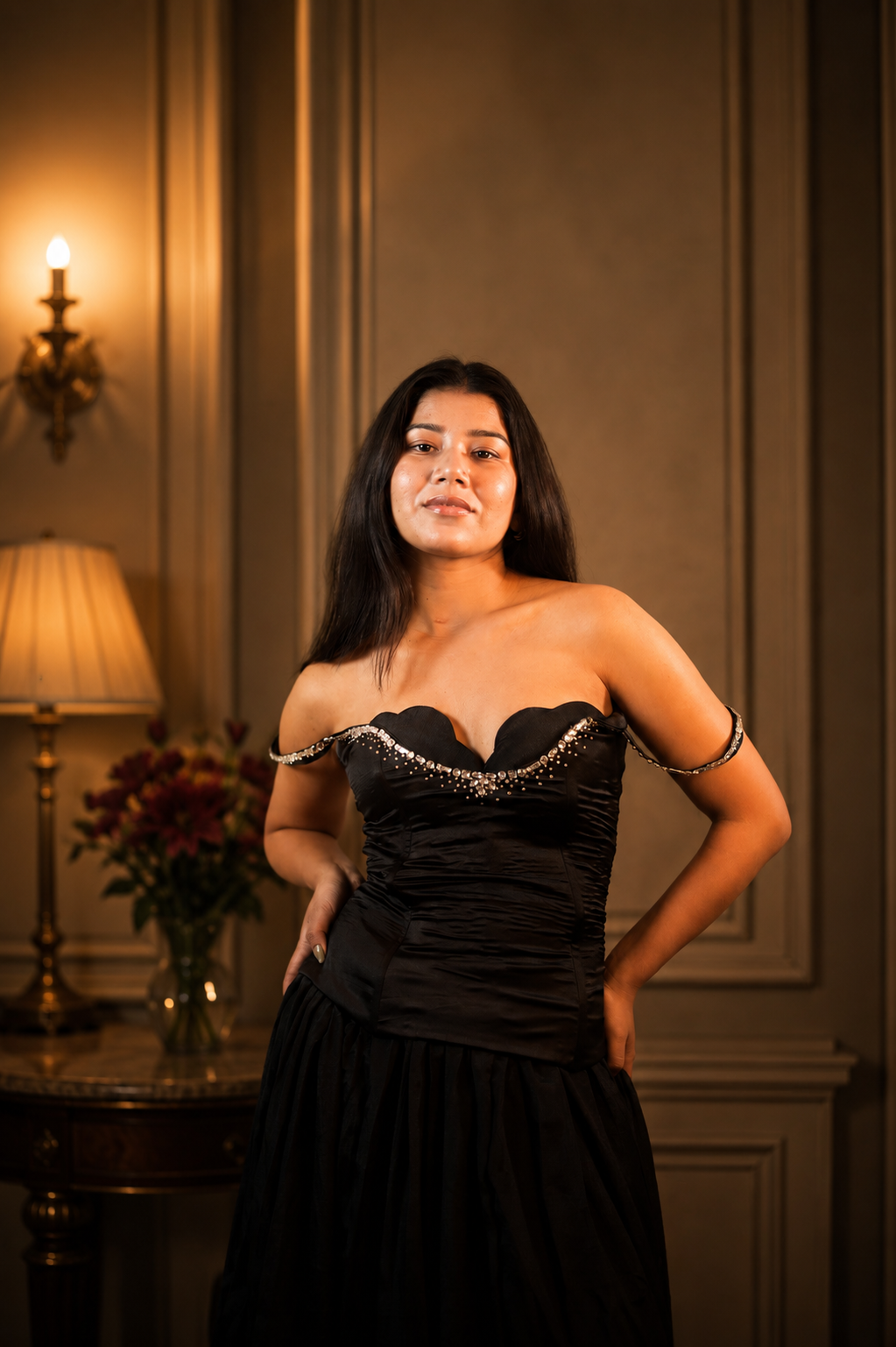 The Matriarch Beaded Silhouette