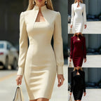 The High-Waist Panelled Dress