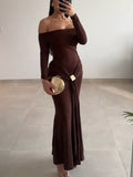 The Off-Shoulder Maxi