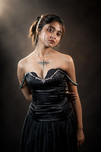 The Matriarch Beaded Silhouette