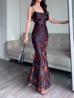 The Velvet-Flocked Midi