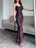 The Velvet-Flocked Midi