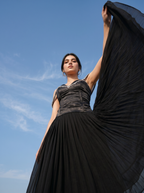 The Matriarch Beaded Silhouette